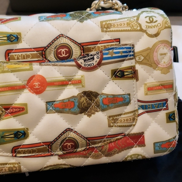 ❗SOLD❗Chanel Satin Classic Flap Mini Rectangle - Picture 7 of 15